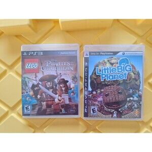 Lot Of 2  PS3 Video Games -‎  Lego Disney Little big Planet